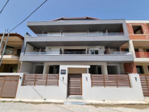 Balkón nebo terasa v ubytování Xanthi Studio Apartments
