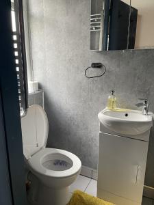 Koupelna v ubytování Luxury studio apartment near Birmingham citycentre