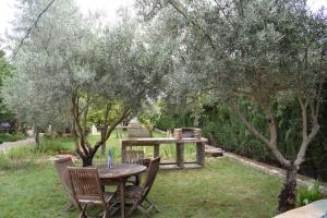 A garden outside Castillo Esmeralda