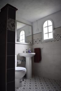 A bathroom at Castillo Esmeralda
