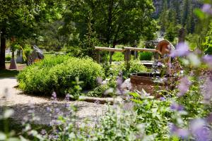 Zahrada ubytování Gramai Alm alpengenuss & natur spa
