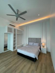 Postel nebo postele na pokoji v ubytování Dz Residence Tunjong + 22 fotografií
