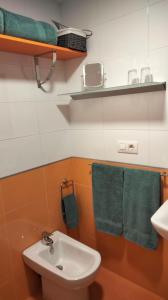 Koupelna v ubytování Apartamento Mirador de Padin