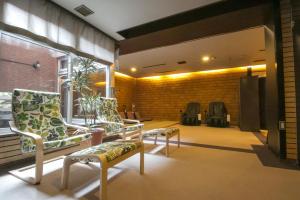 Posezení v ubytování Grand Park Hotel EX Fukushimaebisu