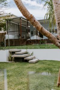 Zahrada ubytování Yeppoon Surfside Motel