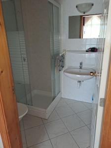 Kúpeľňa v ubytovaní Alinka Apartmanház