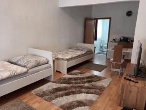 Letto o letti in una camera di Privat Zimmer KF