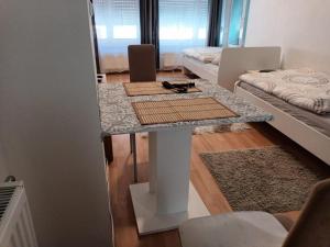Letto o letti in una camera di Privat Zimmer KF
