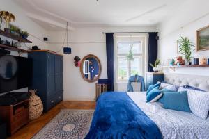 Krevet ili kreveti u jedinici u okviru objekta Victoria Design Stays - Premium Apartment Ohrada