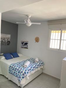 Voodi või voodid majutusasutuse LAS 7 ESQUINAS toas