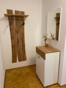 Ванна кімната в Ferienwohnung in Maikammer