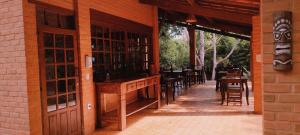 Restaurace v ubytování Pousada Luar do Sertão