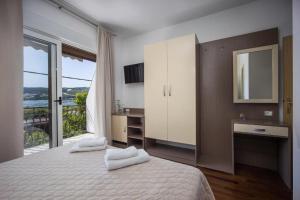 Postel nebo postele na pokoji v ubytování Villa Marija