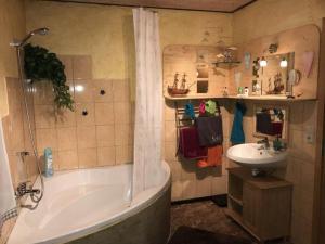 Koupelna v ubytování Ferienwohnung-Willgeroth + 20 fotografií
