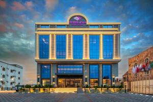 Budova, kde se aparthotel nachází