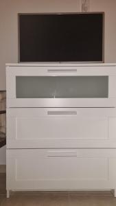 TV a/nebo společenská místnost v ubytování Ionian Dream Home