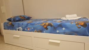Postel nebo postele na pokoji v ubytování Ionian Dream Home