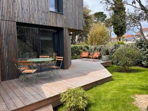 Zahrada ubytování Maison à Pornichet