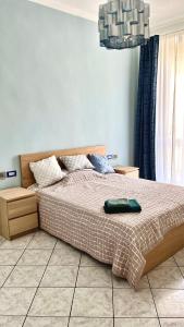 Posteľ alebo postele v izbe v ubytovaní Parco Dora, Juventus New Apartment