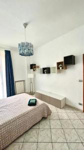 Televízia a/alebo spoločenská miestnosť v ubytovaní Parco Dora, Juventus New Apartment