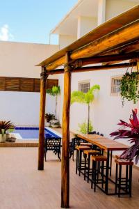 Balkón nebo terasa v ubytování Hotel Rochedo, Penedo - Alagoas