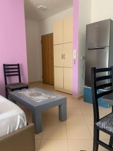 Η κουζίνα ή μικρή κουζίνα στο Nice view studio flat
