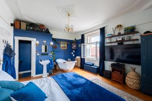 Prostor za sedenje u objektu Victoria Design Stays - Premium Apartment Ohrada
