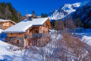 圣热尔韦莱班Chalet luxe & calme La Chandelle, 6-12 p, Vue+++的相册照片