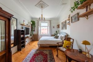 Krevet ili kreveti u jedinici u okviru objekta Victoria Design Stays - Premium Apartment Ohrada