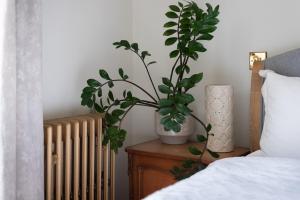 Krevet ili kreveti u jedinici u okviru objekta Victoria Design Stays - Premium Apartment Ohrada