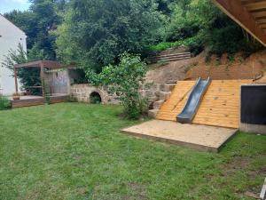 Zahrada ubytování Chalupa U Studánky