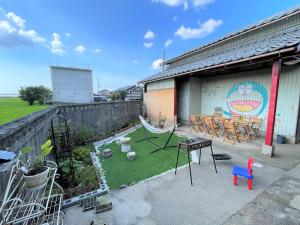 大湖人家BBQ Partyができる大別荘外面的花园