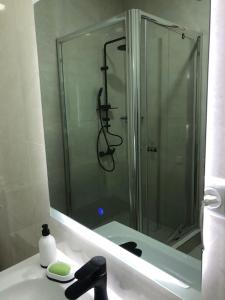 Kylpyhuone majoituspaikassa Agrovilla Metekhi Hills