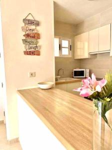 Kuchyň nebo kuchyňský kout v ubytování Confortable y céntrico