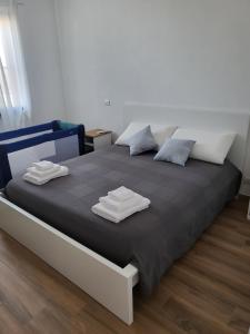 Postel nebo postele na pokoji v ubytování Paule mare
