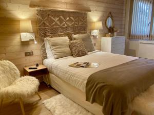 Boutique Hôtel - Notre Chalet客房内的一张或多张床位