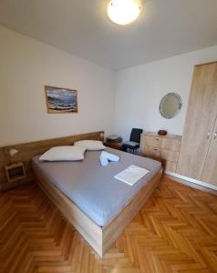 Postel nebo postele na pokoji v ubytování Šerbo 1
