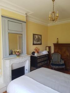 Le Clos Saint-Germain客房内的一张或多张床位