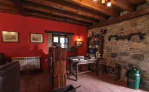A seating area at La Quintana Sinariega