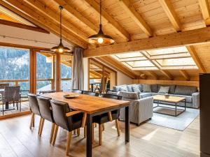 Khu vực ghế ngồi tại Apartment in France near Lake Geneva