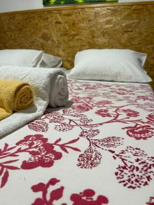 Cama ou camas em um quarto em Casarão AL