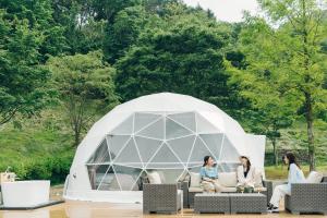 Gestir sem dvelja á LUONTE 霧の高原 Glamping