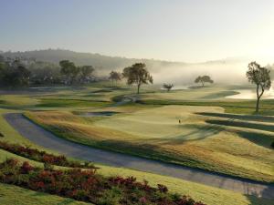 a view of a golf course with a mistyermottermottermott at Luxury Villa at Omni La Costa Resort & Spa in Carlsbad +51 photos