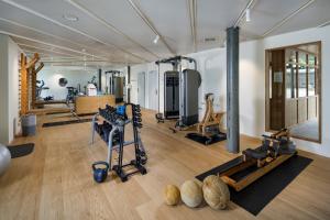 Fitness centrum a/nebo fitness zařízení v ubytování Hotel Allegra Lodge