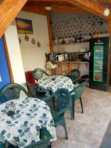 Kuchyň nebo kuchyňský kout v ubytování Casa Veseliei