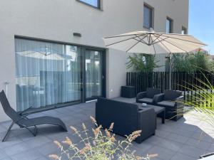 Posezení v ubytování Apartmány ROSE Mikulov