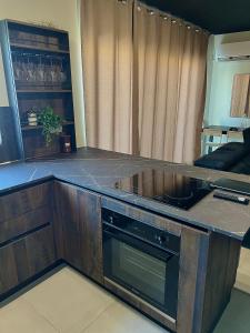 Een keuken of kitchenette bij Luxury Penthouse