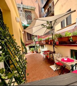 Balkón nebo terasa v ubytování Spagna Rooms