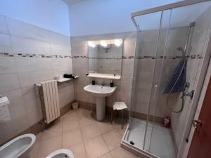 Koupelna v ubytování B&B Casa Miraglia + 28 fotografií
