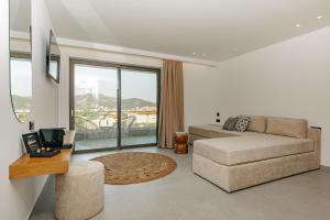 Zona d'estar a OPSIS Suites